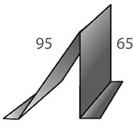 Снегозадержатель 95х65 Стинержи Graphite45