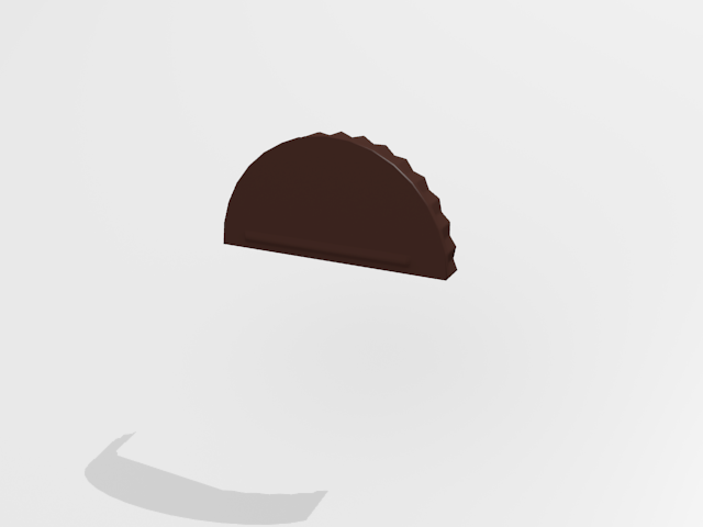 Заглушка конька Интерпрофиль PE Полиэстр