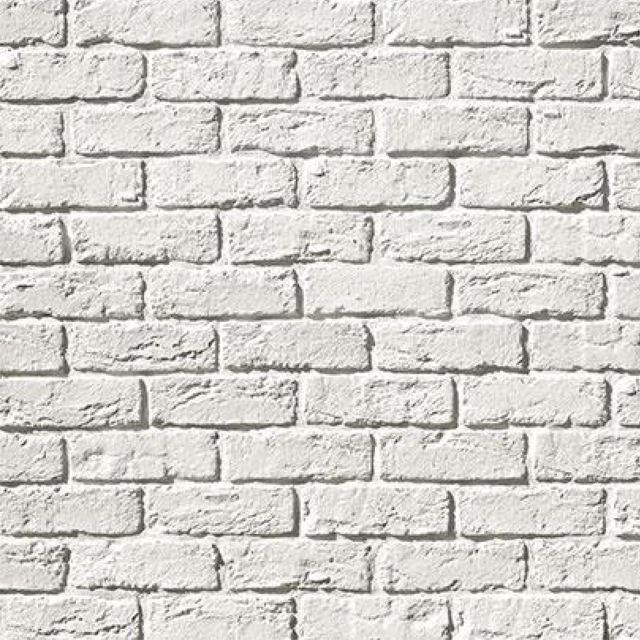 Плитка Вельс брик А390-00 (белый) White Hills гипс 205*65мм