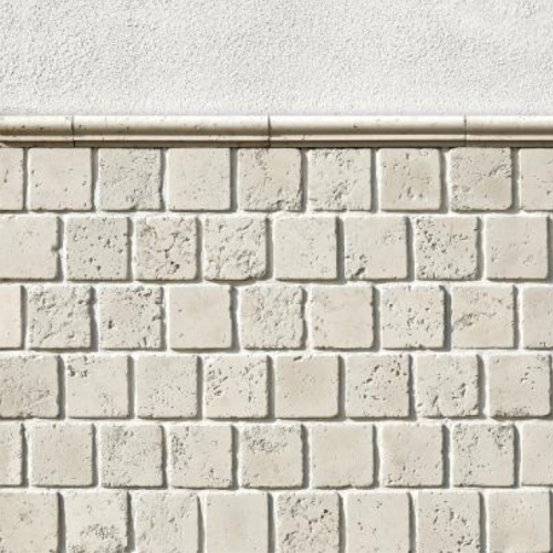 Плитка Тоскана А565-00+А565-01 (белый) White Hills гипс 100*100мм