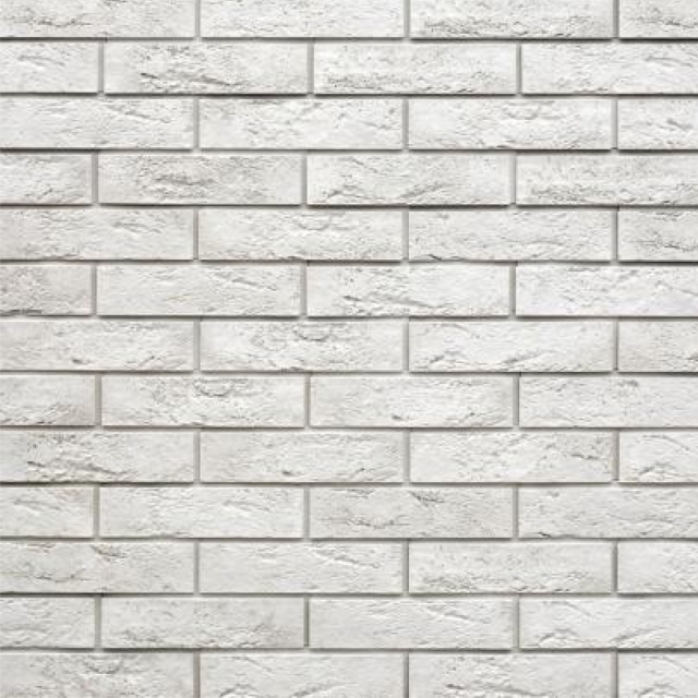 Плитка Лофт брик А330-00 (белый) White Hills гипс 242*67мм