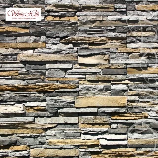 Плитка Кросс Фелл  (серый) White Hills цемент 500*100/300*100/200*100мм