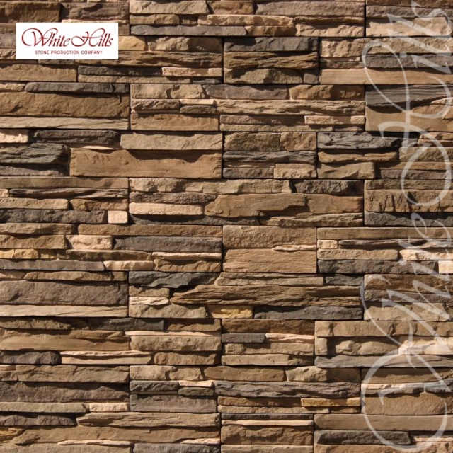 Плитка Кросс Фелл  (коричнево-болотный) White Hills цемент 500*100/300*100/200*100мм