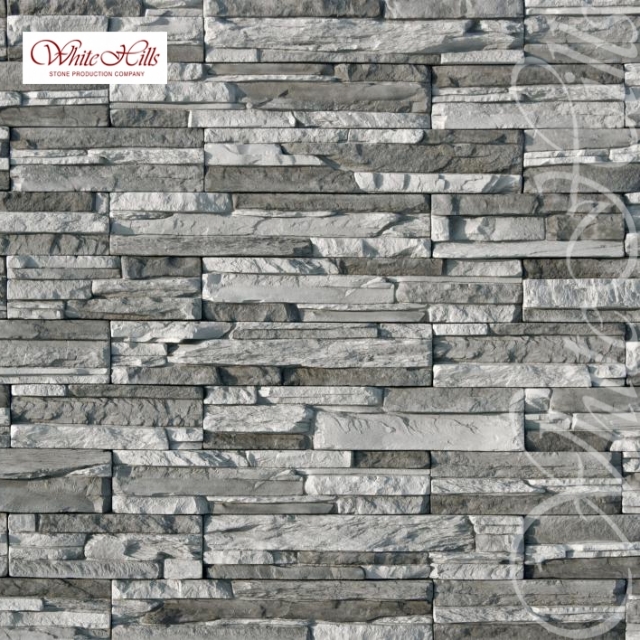 Плитка Кросс Фелл  (серый) White Hills цемент 500*100/300*100/200*100мм