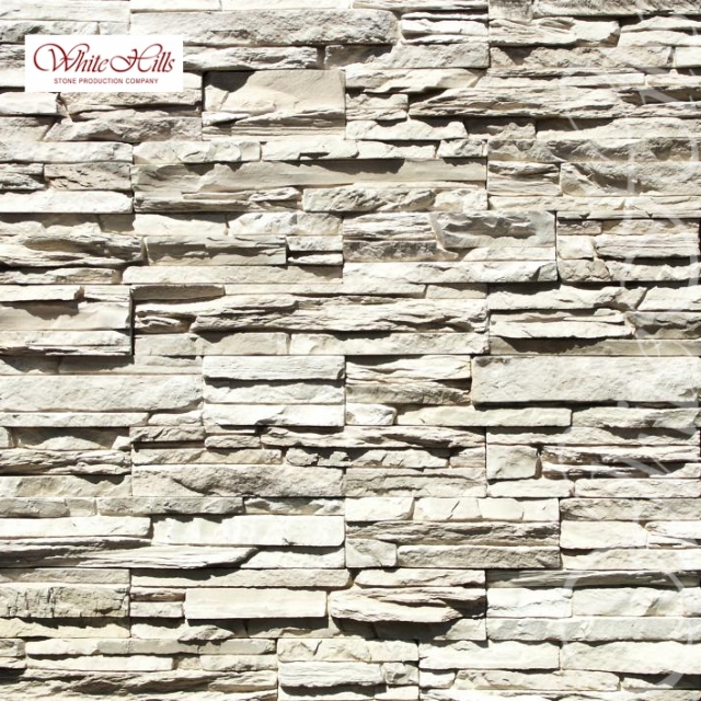 Плитка Кросс Фелл  (белый) White Hills цемент 500*100/300*100/200*100мм