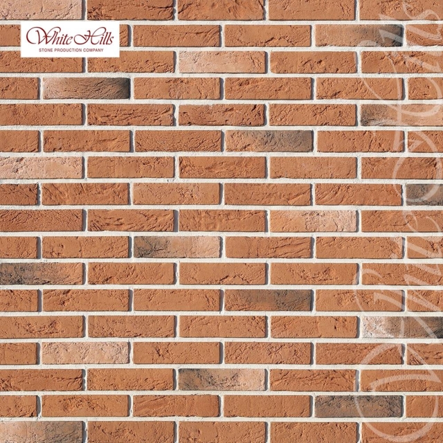 Плитка Дерри брик  (оранжевый) White Hills цемент 198*48мм