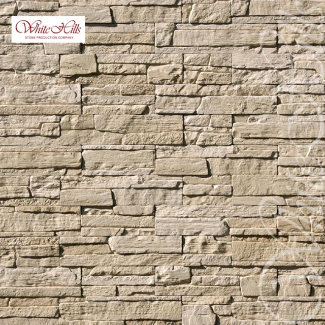 Плитка Каскад Рейндж  (темно-бежевый) White Hills цемент 376*95/226*95/150*95мм