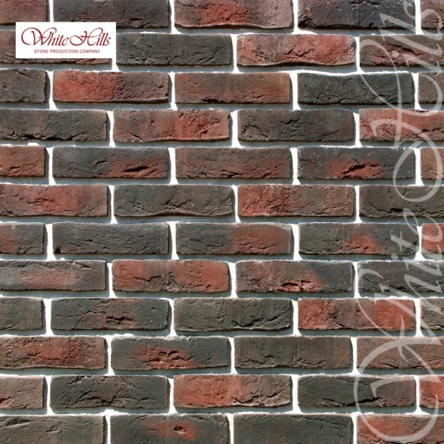 Плитка Лондон брик  (темно-коричневый) White Hills цемент 235*65мм