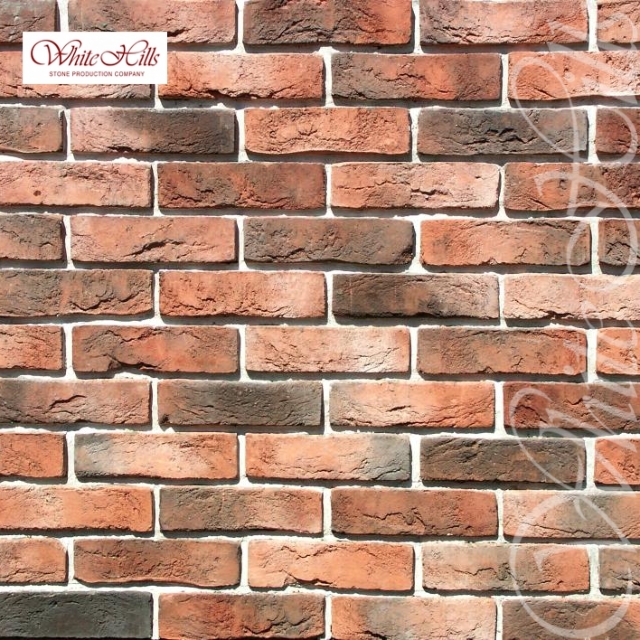 Плитка Лондон брик  (оранжевый) White Hills цемент 235*65мм