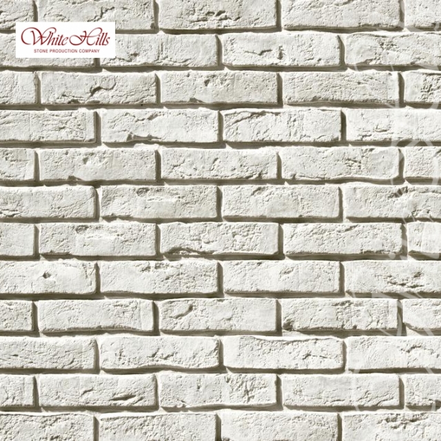 Плитка Лондон брик  (белый) White Hills цемент 235*65мм