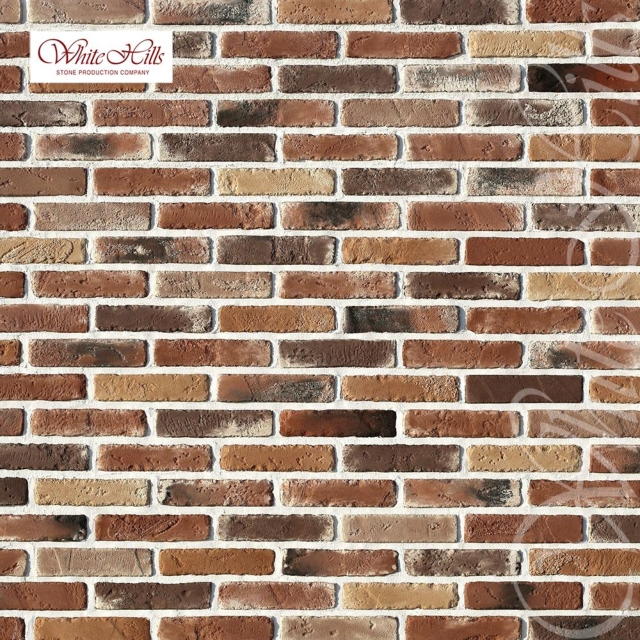 Плитка Йорк брик White Hills цемент 190*47мм