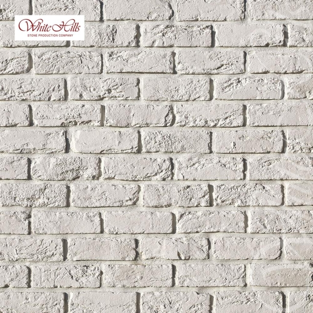 Плитка Бремен брик  (белый) White Hills цемент 200*65мм