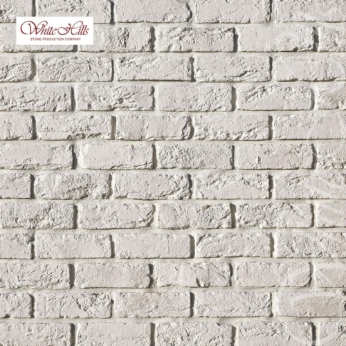 Плитка Бремен брик  (белый) White Hills цемент 200*65мм