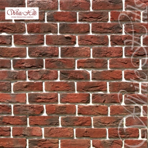 Картинка товара Плитка Бремен брик  (красный) White Hills цемент 200*65мм