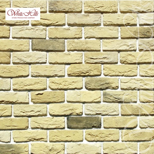 Плитка Бремен брик  (желтый) White Hills цемент 200*65мм