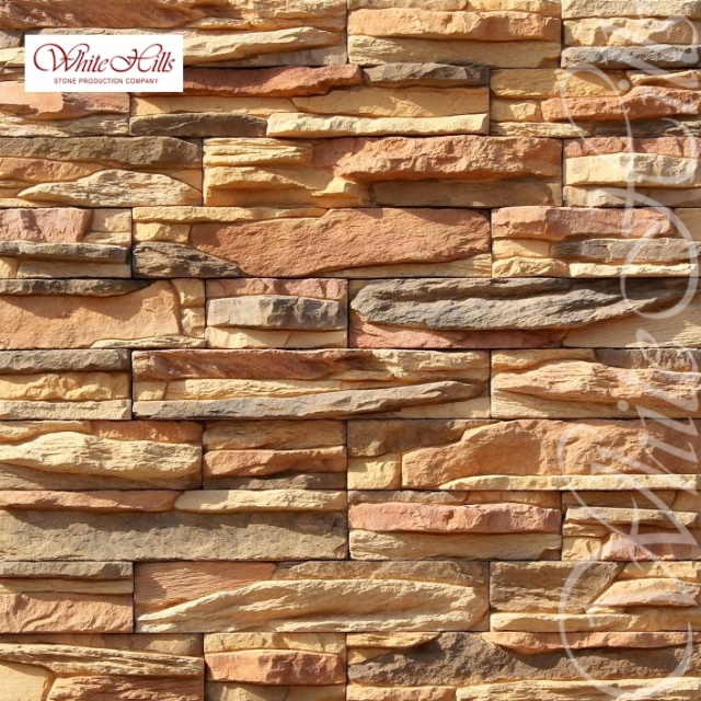 Плитка Уорд Хилл  (оранжевый) White Hills цемент 500*100/300*100/200*100мм