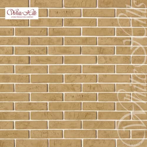 Плитка Терамо брик  (темно-бежевый) White Hills цемент 220*55мм