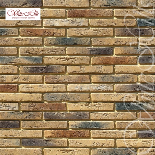 Плитка Остия брик  (коричневый) White Hills цемент 290*49мм