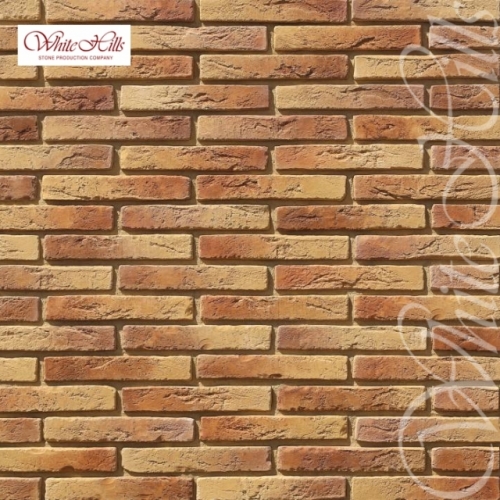 Плитка Остия брик  (медный) White Hills цемент 290*49мм