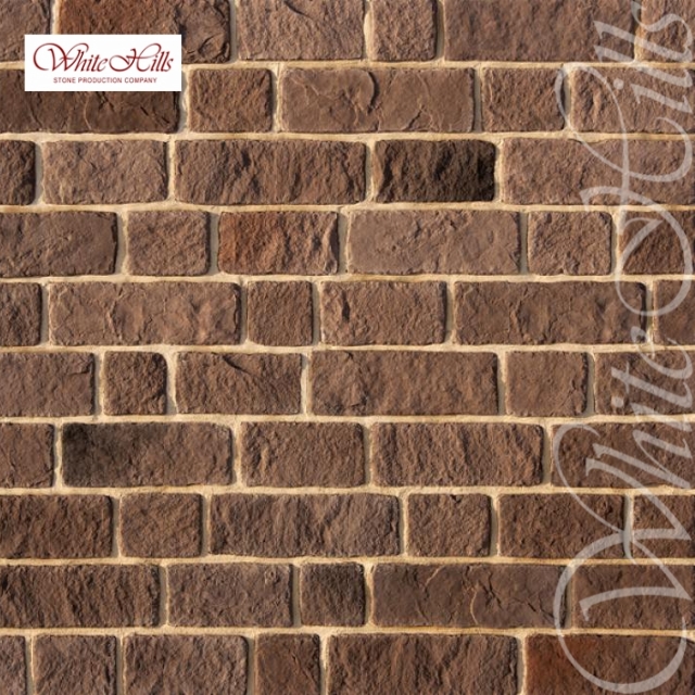 Плитка Эль Торре 497-40 (темно-коричневый) White Hills цемент 251*(95-96)/180*(95-96)/122*(95-96)/95*(95-96)мм