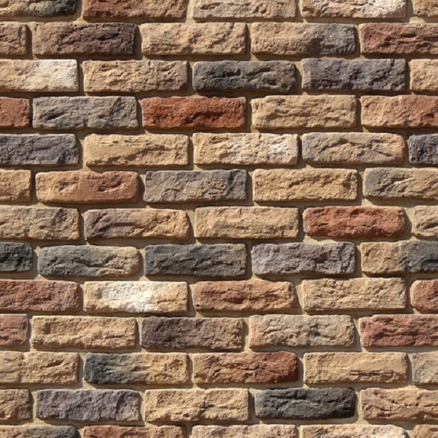 Плитка Брюгге брик 319-40 (коричневый) White Hills цемент 210*65мм