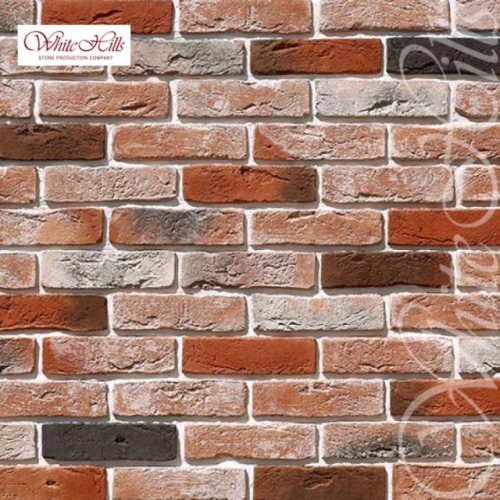 Плитка Лондон брик (темно-оранжевый) White Hills цемент 235*65мм
