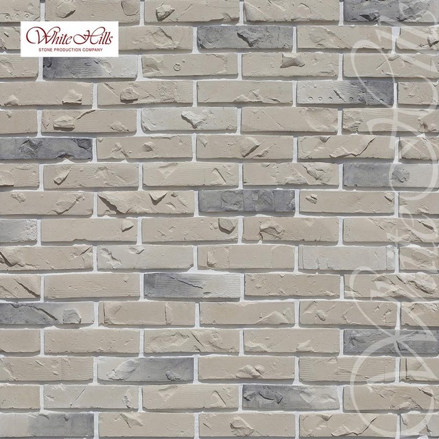 Плитка Эрдинг брик  (бежевый) White Hills цемент 225*(52-55)мм