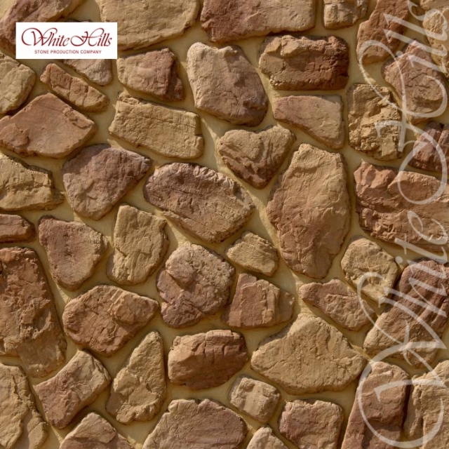 Плитка Хантли (коричнево-серый) White Hills цемент (110-280)*(50-225)мм