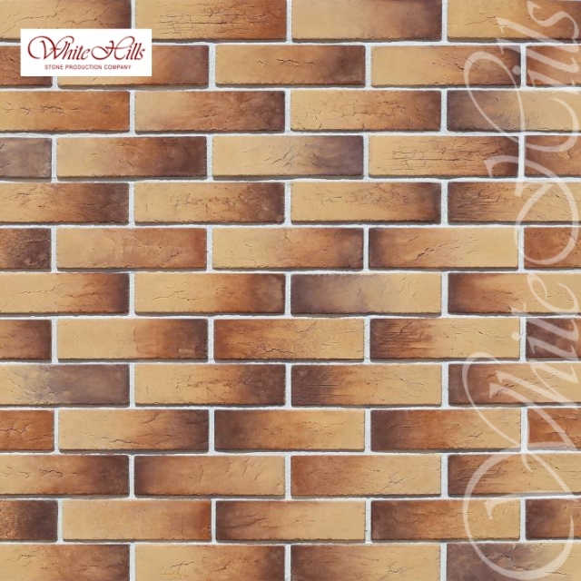 Плитка Терамо брик II 364-40 (коричневый) White Hills цемент 237*65мм