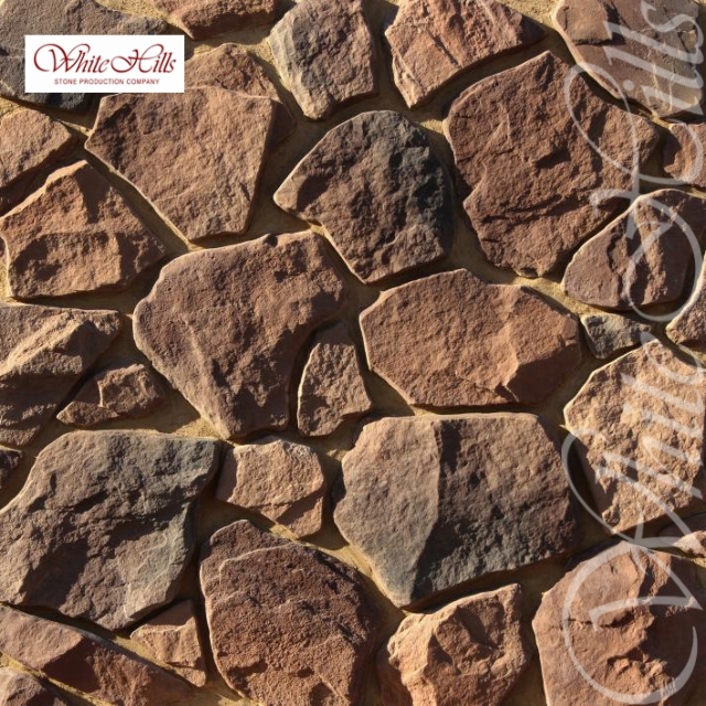 Плитка Рутланд  (сиреневый) White Hills цемент (70-490)*(55-380)мм