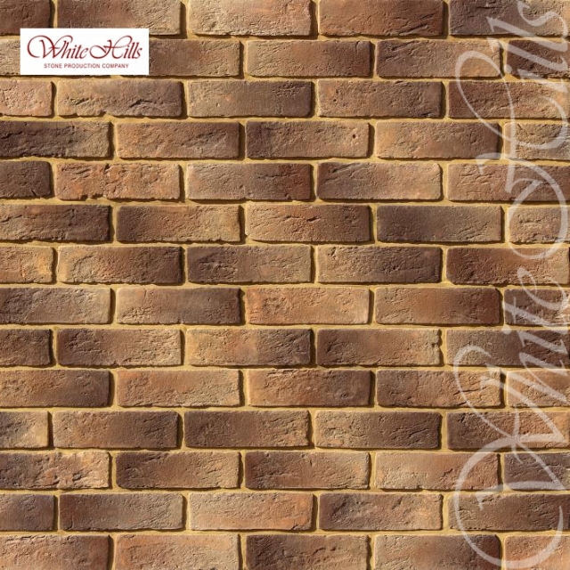 Плитка Кельн брик  (темно-коричневый) White Hills цемент 210*65мм