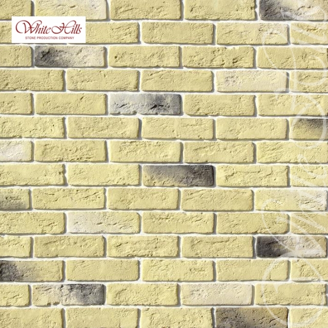 Плитка Кельн брик  (желтый) White Hills цемент 210*65мм