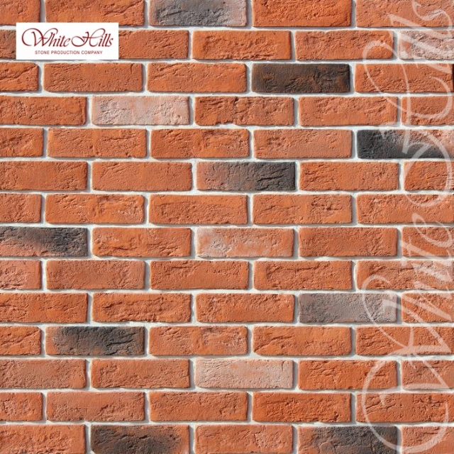 Плитка Кельн брик  (оранжевый) White Hills цемент 210*65мм