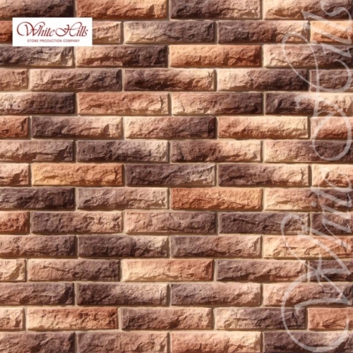 Плитка Тилл 456-40 (коричнево-медный) White Hills цемент 250*62,5мм