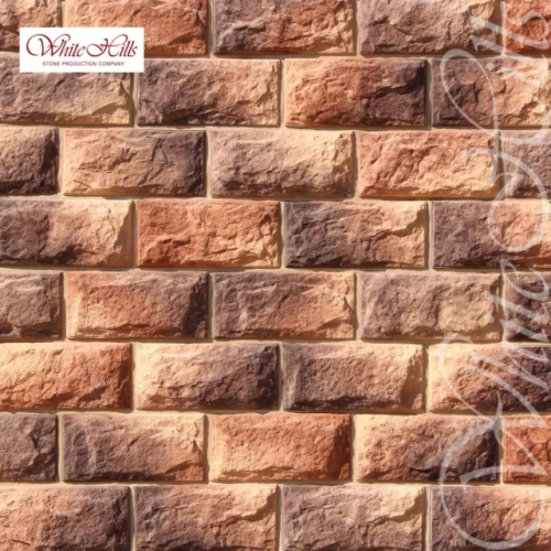 Плитка Тилл 451-40 (коричнево-медный) White Hills цемент 250*125мм