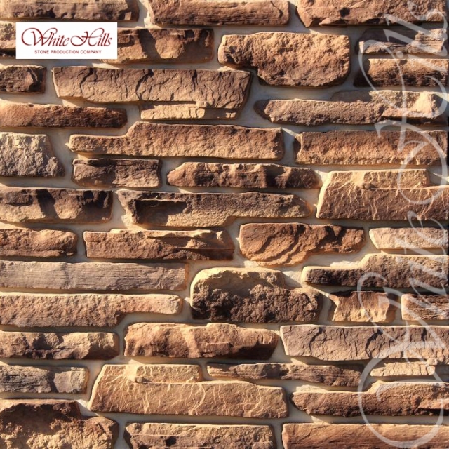 Плитка Морэй  (коричнево-медный) White Hills цемент 495*123/62*26мм