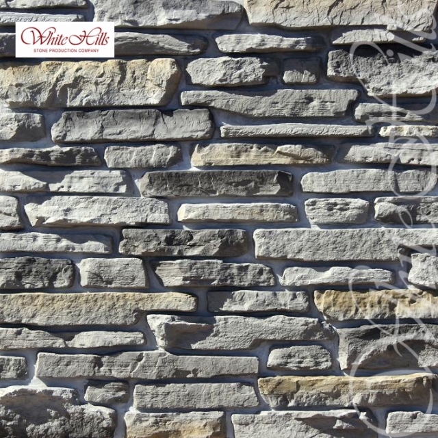 Плитка Морэй  (темно-серый) White Hills цемент 495*123/62*26мм