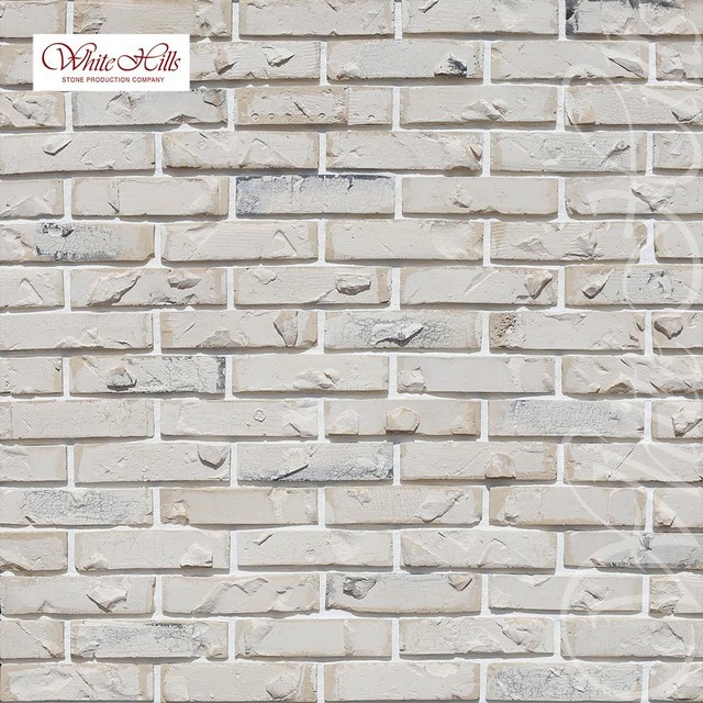Плитка Эрдинг брик  (молочный) White Hills цемент 225*(52-55)мм