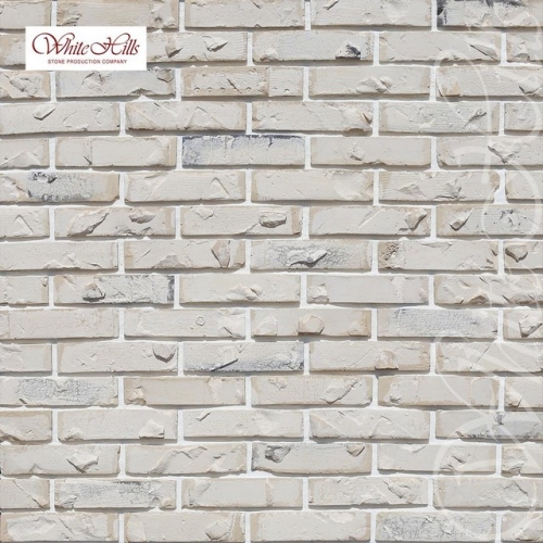 Плитка Эрдинг брик  (молочный) White Hills цемент 225*(52-55)мм