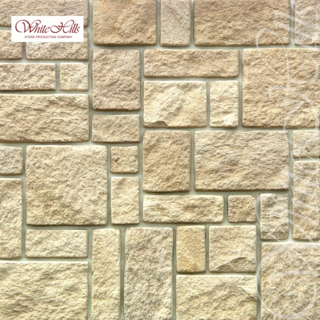 Плитка Девон  (бежевый) White Hills цемент (80-280)*(80-280)мм