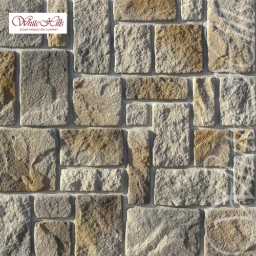 Плитка Девон  (светло-серый) White Hills цемент (80-280)*(80-280)мм