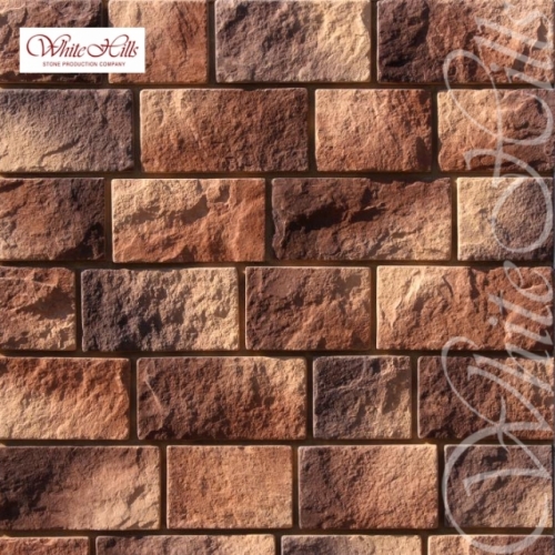 Плитка Шинон  (коричнево-медный) White Hills цемент 320*150/275*150/250*150 /225*150/175*150мм