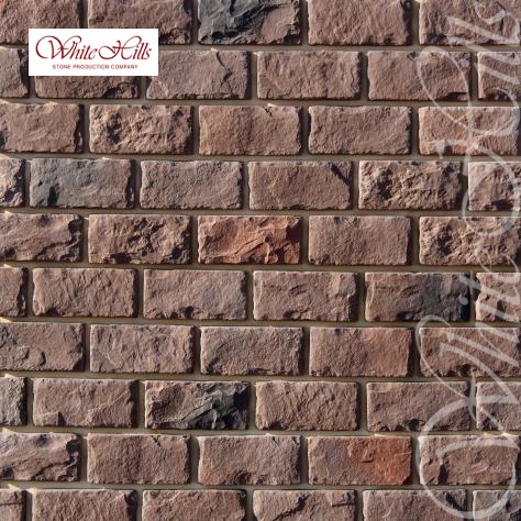 Плитка Шеффилд 437-40 (темно-коричневый) White Hills цемент 400*200мм