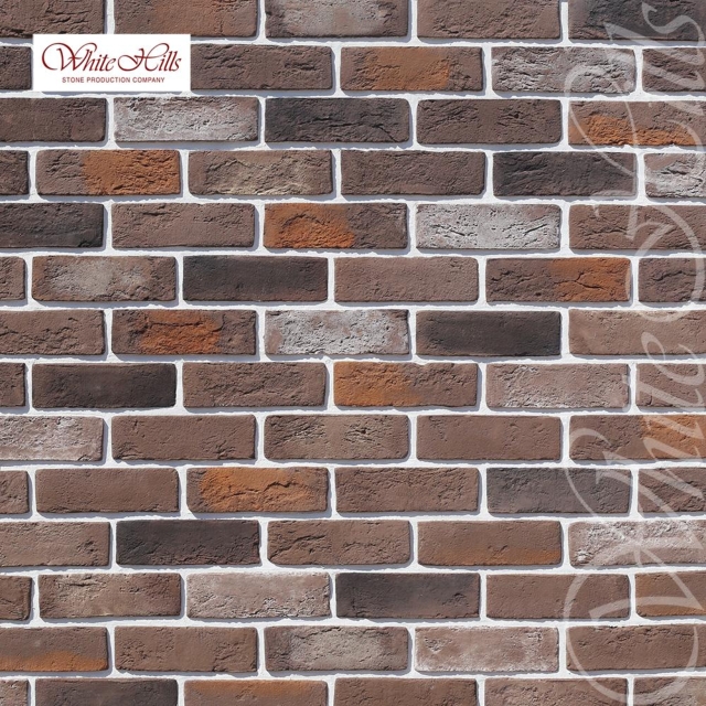 Плитка Кельн брик  (кофейный) White Hills цемент 210*65мм