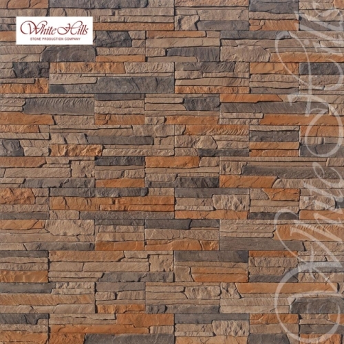 Плитка Хайлэнд 292-40 (темно-коричневый) White Hills цемент 376*95/226*95/150*95мм