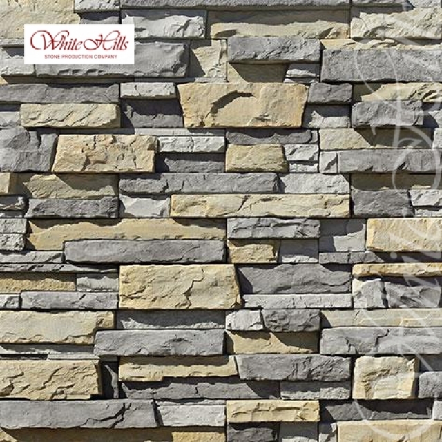 Плитка Уайт Клиффс 150-80 (серый) White Hills цемент 500*100/300*100/200*100мм