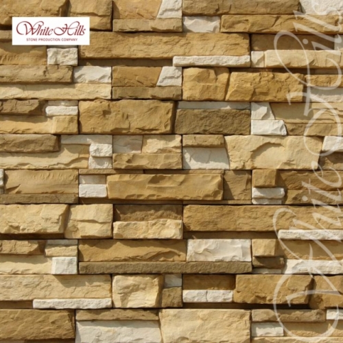 Картинка товара Плитка Уайт Клиффс  (песочный) White Hills цемент 500*100/300*100/200*100мм