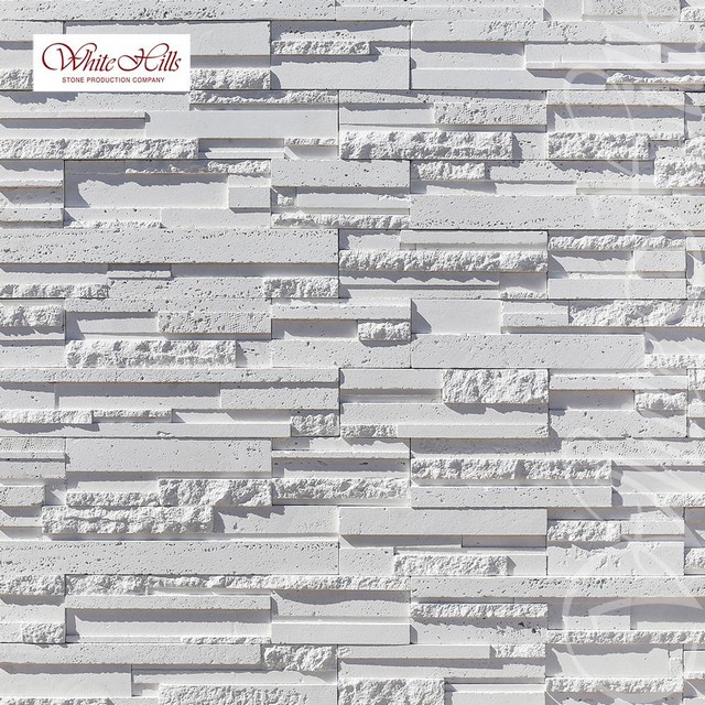 Плитка Сандерлэнд  (белый) White Hills цемент 200*100/300*100/500*100мм