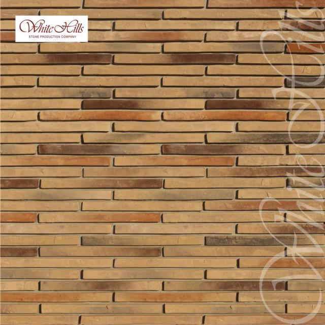 Плитка Реген брик 690-40 (коричневый) White Hills цемент (505-515)*40мм