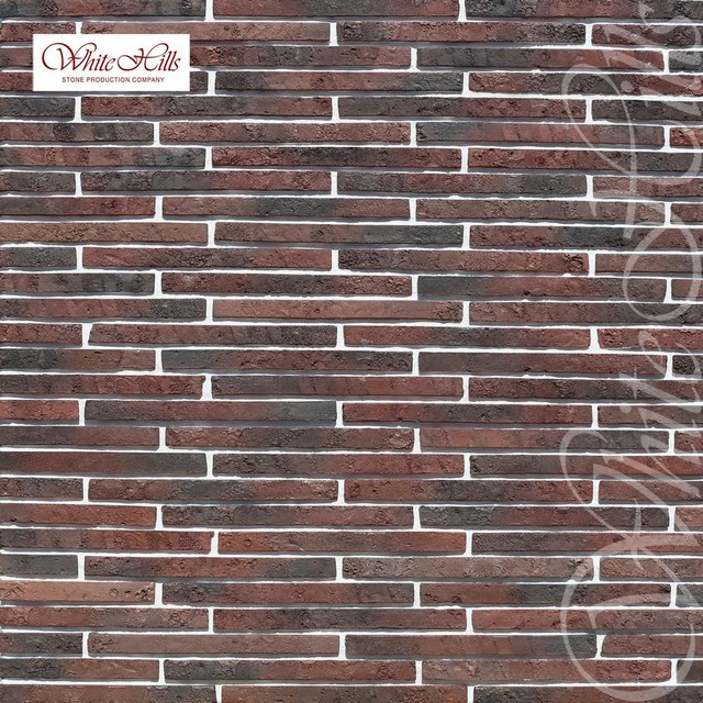 Плитка Бран брик 695-70 (красный) White Hills цемент (510-525)*40мм